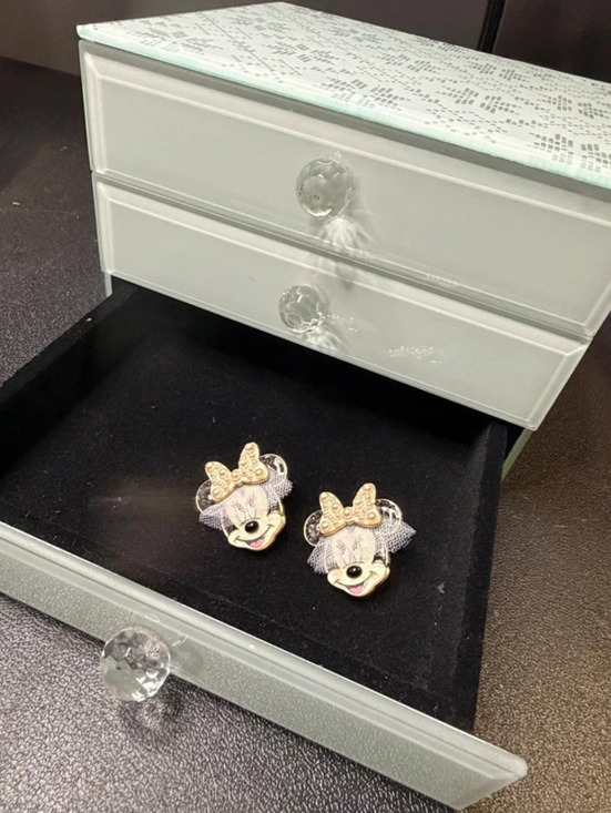 Other - Max Studio Home 3-Drawer Mirrored Jewelry Box - Snowflake Pattern